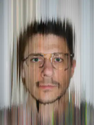 25 years of daily photos spliced into a slitscan-like timeline; each column of pixels is approximately 10 days averaged