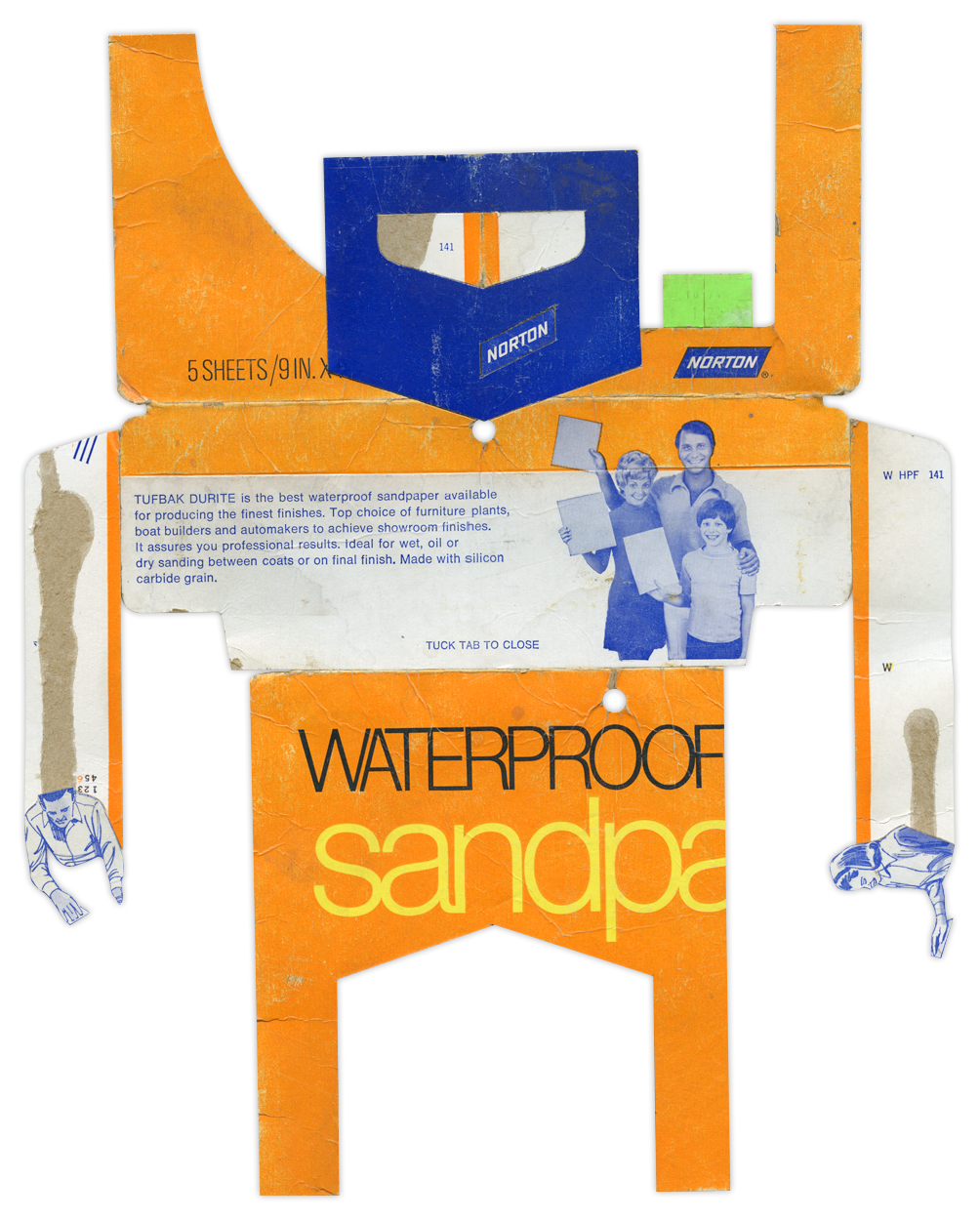 Waterproof Sandpaper BoxBot 