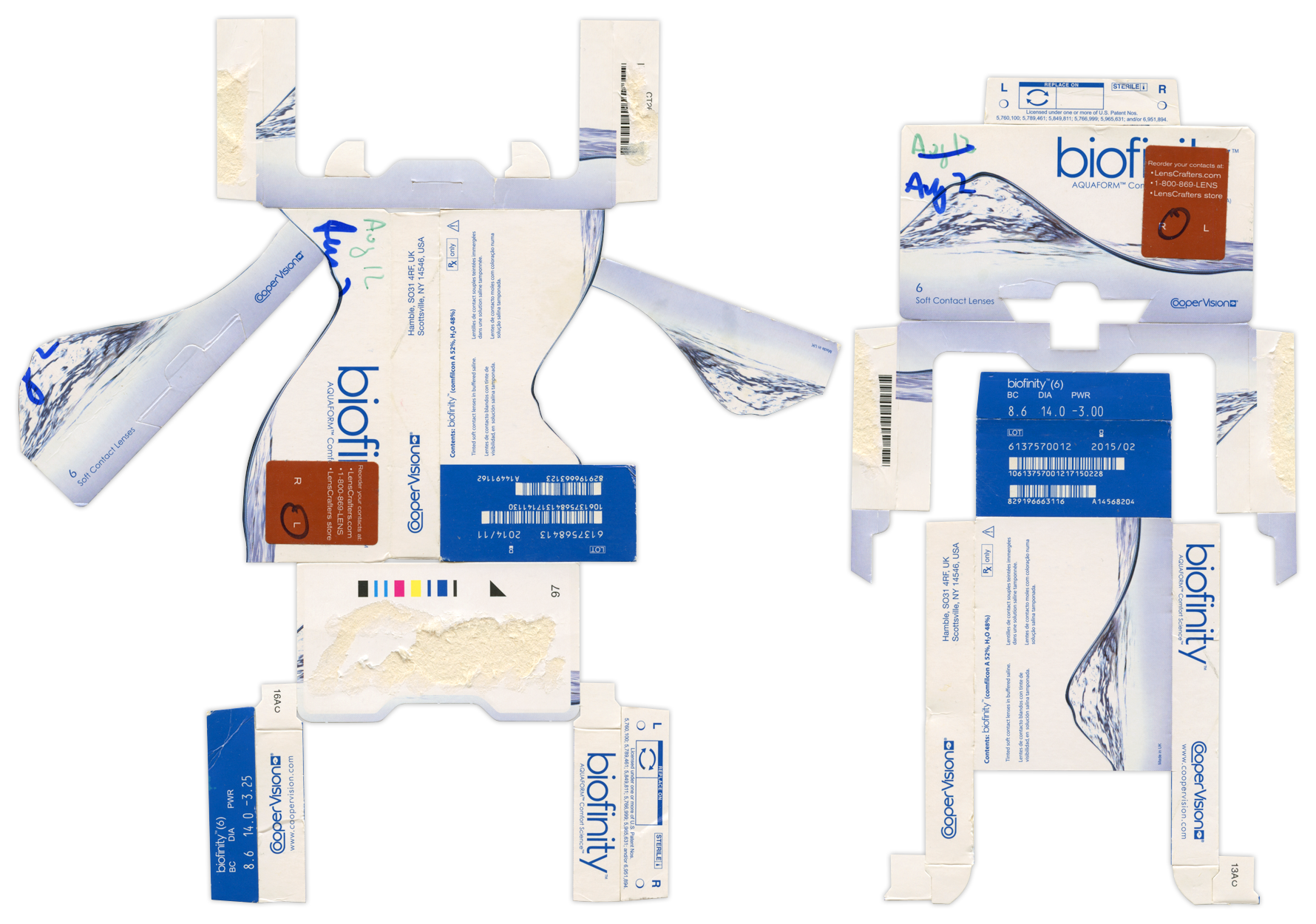 Biofinity Contact Lens BoxBot 