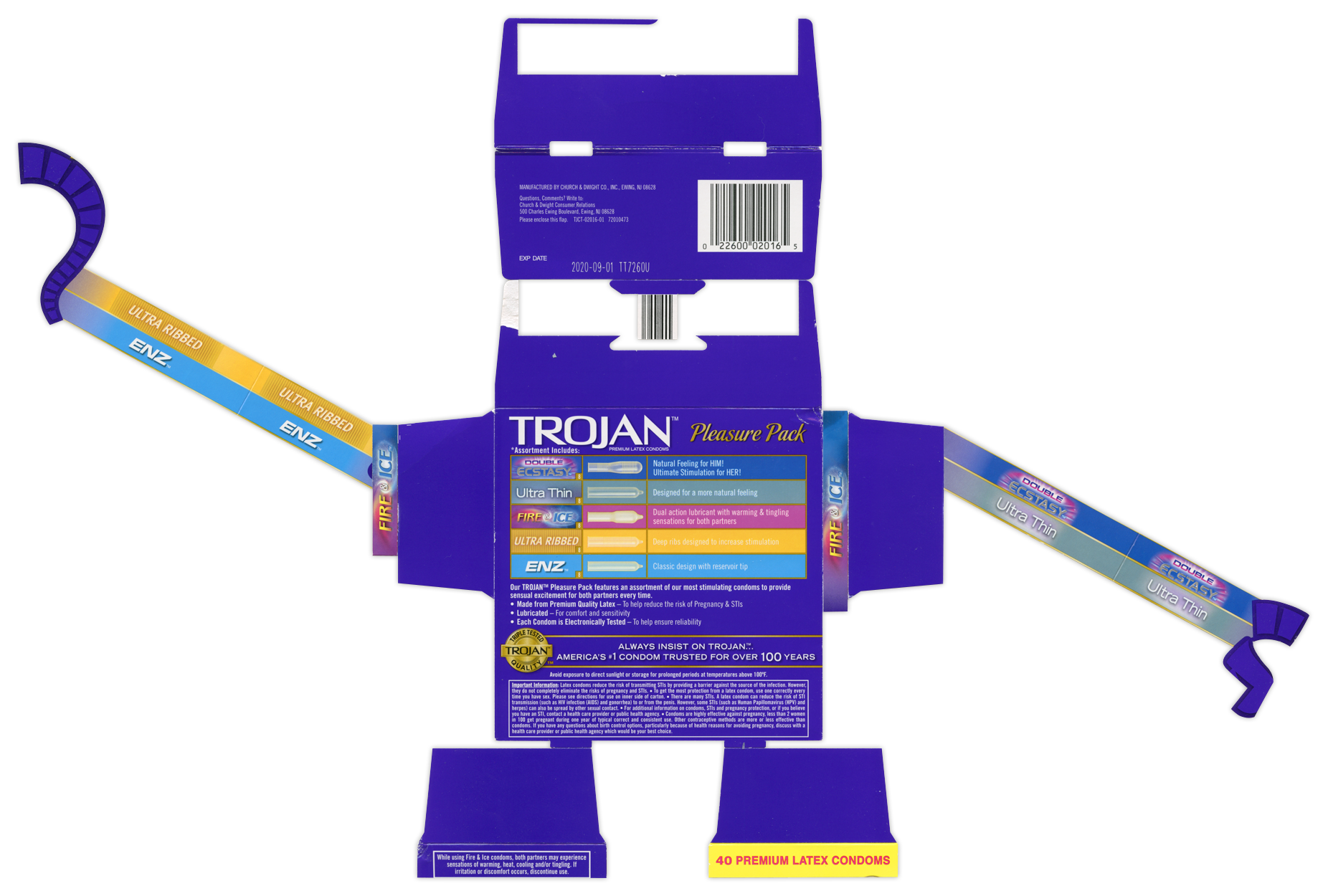 Trojan Pleasure Pack BoxBot 