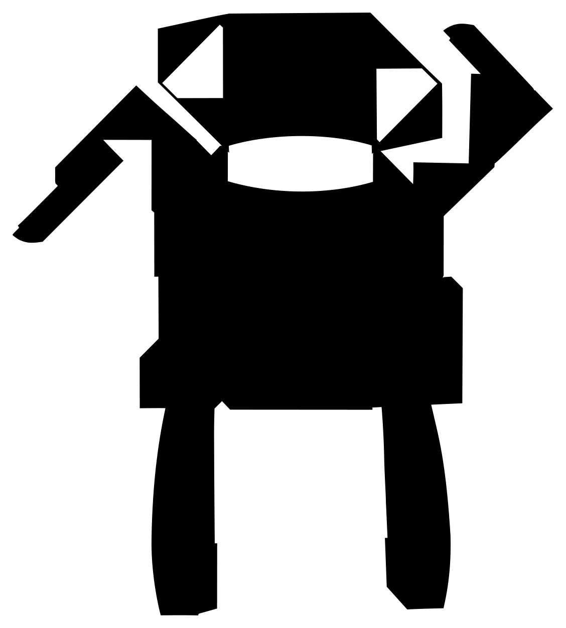 Morning Star Veggie Burgers BoxBot silhouette