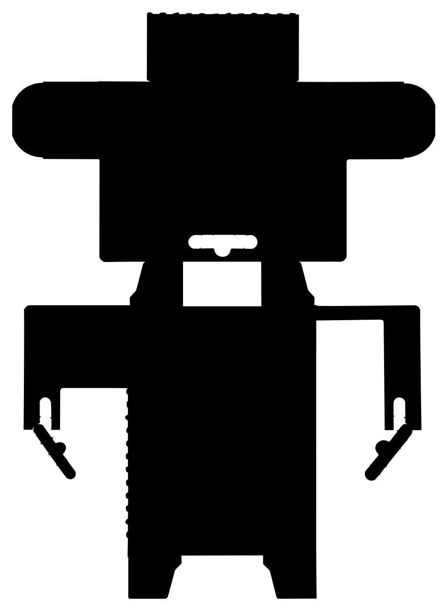 Neosporin BoxBot silhouette